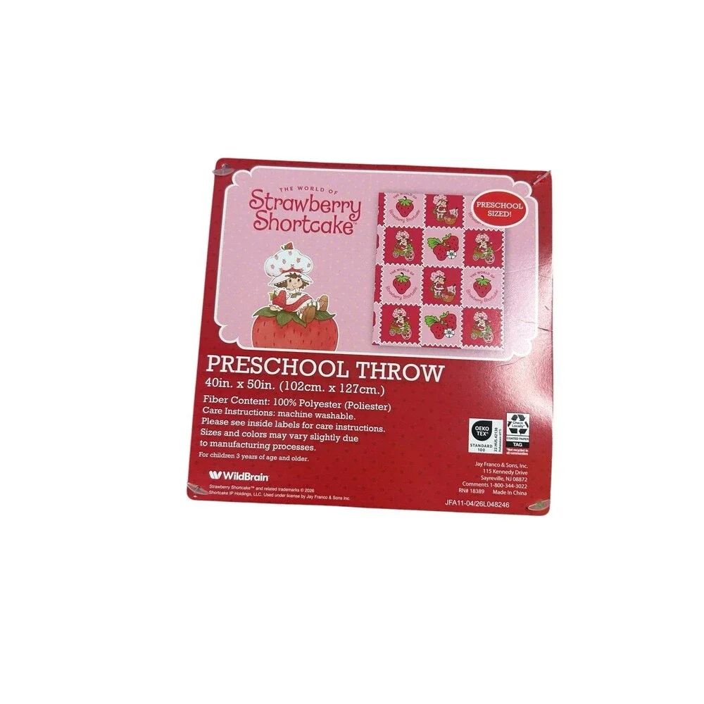 Strawberry Shortcake Throw
